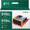 910XL Ink Cartridges Combo Pack for HP Printers