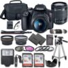 Canon EOS Rebel T7 DSLR Camera Bundle with Canon f/3.5 5.6 is II Lens Kit