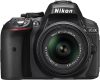 Nikon D5300 24.2 MP CMOS Digital SLR Camera with 18 55mm f/3.5 5.6G ED VR Black