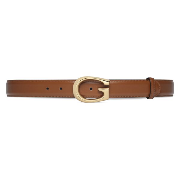 Thin Belt with G Buckle