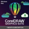 Corel 1 Month Graphic Design Software Subscription