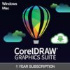 Corel 1 Year Graphic Design Software Subscription