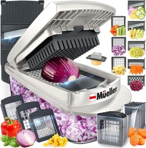 Mueller 10-in-1 Vegetable Chopper & Slicer