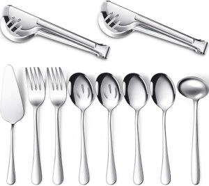 Patelai 10-Piece Dishwasher Safe Serving Utensils