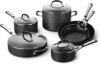 Calphalon 10-Piece Non-Stick Cookware Set, Black