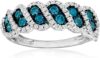 Ross-Simons Blue Diamond Ring