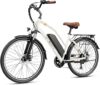 Jasion 1000W Electric City Cruiser Bike, 7-Speed