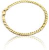 Floreo Fine Curb Chain Anklet