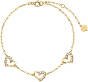 SISGEM Three Heart Anklet
