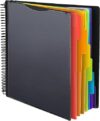 habgp 12 Pocket Plastic Folder with Dividers