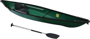 Paddle Voyage 12.63ft Solo Fishing Canoe with Paddle