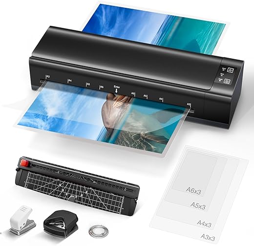 Vlaseo 13-Inch A3/A4/A5/A6 Laminator Machine