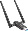 Nineplus 1300Mbps Dual Antenna Wireless USB WiFi Adapter