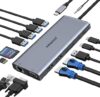 ABIWAZY 14-in-1 USB C Docking Station