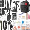 LUXMOM 142-Piece Survival and First Aid Kit