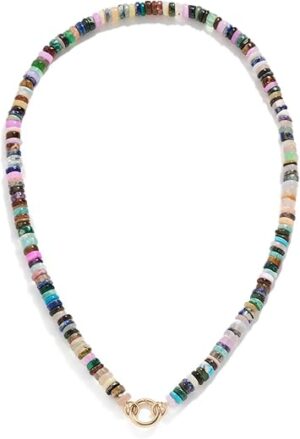 Zoe Chicco 14k Dark Tone Opal Beads Necklace
