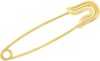 Jewelry America Classic Safety Pin Brooch