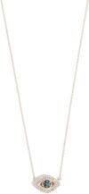 Adina Reyter 14k Pave Evil Eye Necklace