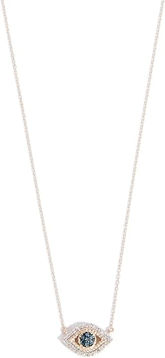 Adina Reyter 14k Pave Evil Eye Necklace