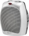 Amazon Basics 1500W Ceramic Personal Heater, Silver