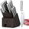 imarku 16-Piece High Carbon Stainless Steel Knife Set