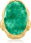 Ross-Simons 16.00 Carat Emerald Ring