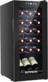 ROVSUN 18 Bottle Freestanding Wine Cooler with Digital Control