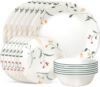 Corelle 18 Piece Chip-Resistant Wildflower Dinnerware Set