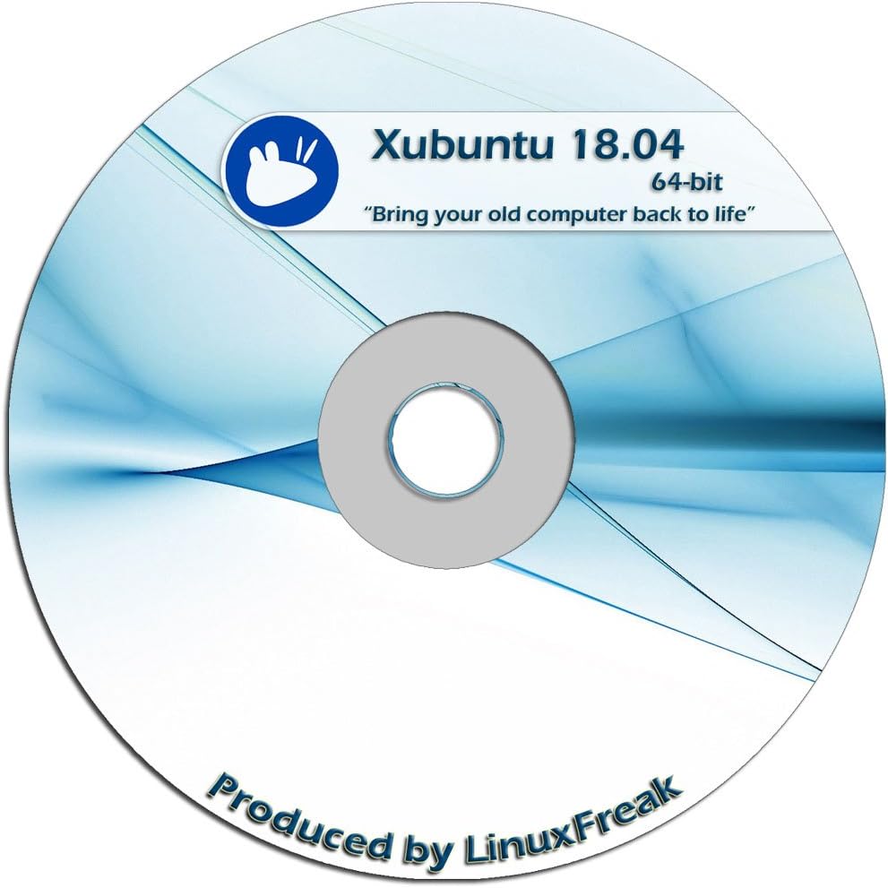 LinuxFreak 18.04 Linux Desktop Live DVD