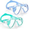 Freela 2 Pack Kids Swim Goggles with Nose Cover