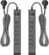 Mifaso 2 Pack Surge Protector Power Strip