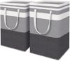 HomeHacks 2-Pack Waterproof Collapsible Laundry Baskets