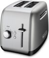 KitchenAid 2-Slice Bagel Toaster, Silver