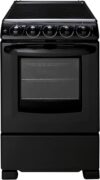 Summit Appliance 20″ Electric Smooth-Top Range Oven, Black