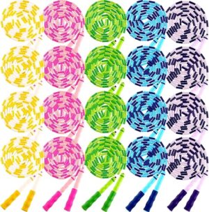 Yunsailing 20 Pack Adjustable Jump Ropes for Exercise