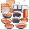 GOTHAM STEEL 20-Piece Non-Stick Ceramic Cookware Set