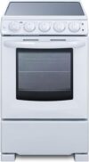 Summit Appliance 20″ White Freestanding Electric Range