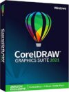 Corel 2021 Graphic Design Software with Brush Pack [PC Disc]