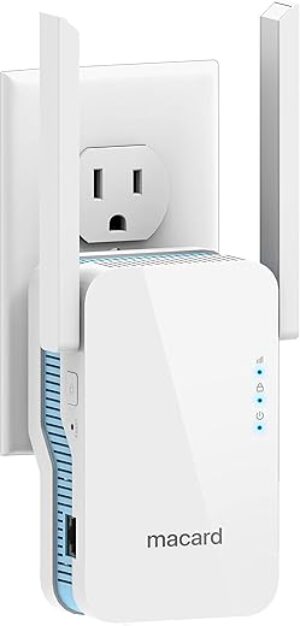 macard 2024 WiFi Extender 1.2Gb/s Dual Band