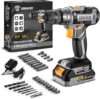 DEKOPRO 20V Cordless Power Drill Set with Charger