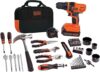 BLACK+DECKER 20V Max Drill & 68-Piece Tool Kit