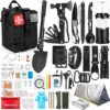 HIHEGD 250-Piece Survival and First Aid Kit