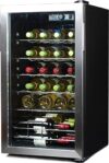 BLACK+DECKER 26 Bottle Wine Fridge with Light