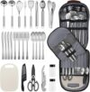 Extremus 27-Piece Camp Kitchen Utensil Set