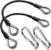 TOBWOLF 2PCS 10″ Gym Extension Cable Attachments