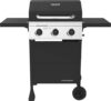 Megamaster 3-Burner Propane Grill with Foldable Tables