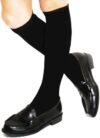 COTTON DAY Knee High Dress Socks