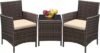 Greesum 3-Piece Outdoor Wicker Furniture Set