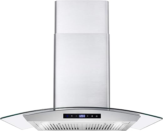 COSMO 30β Wall Mount Range Hood, Stainless Steel