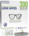 HAADI 300 Multipurpose Individually Wrapped Glasses Wipes